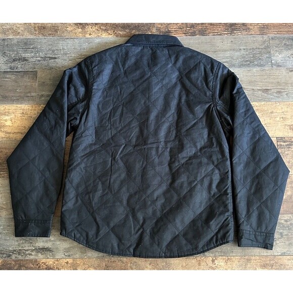 NEW Flint And Tinder Primaloft Waxed Quilted Puffer Snap Shirt Jacket Sz S - Picture 2 of 10